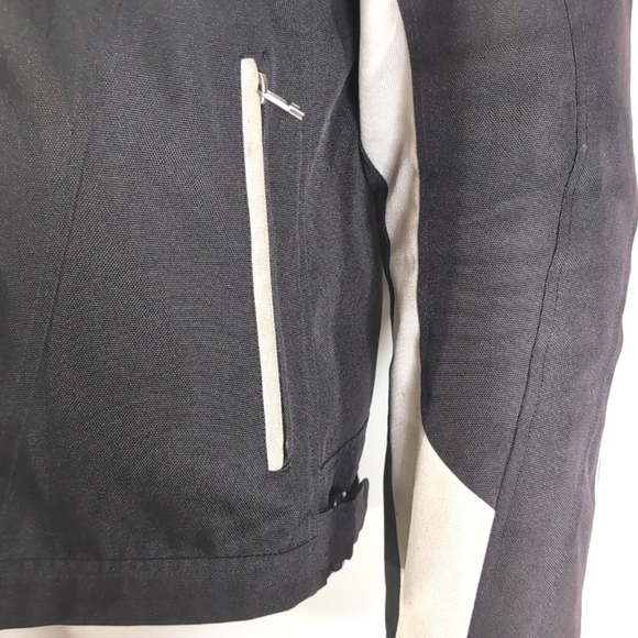 Dainese Veloster Tex Black/White MotoCross Motorcycle Jacket Size 52 US Size 42 - Picture 3 of 15